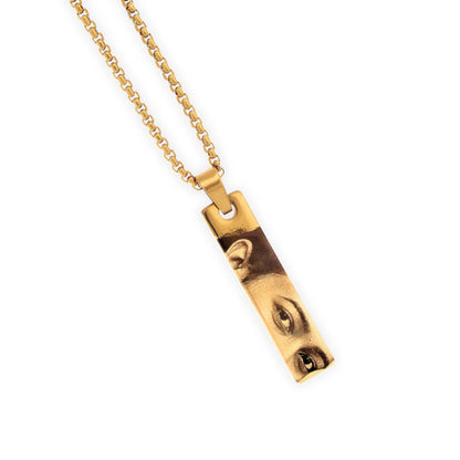 Photo(Eyes) Engraved Necklace