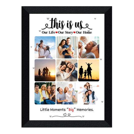 "This is Us" Family Collage Frame