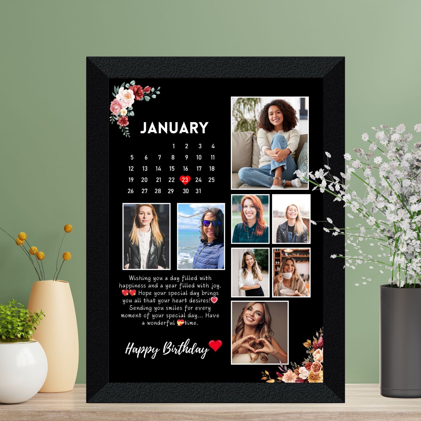 BirthdayCustomised Frame