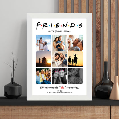 Customized FRIENDS Collage
