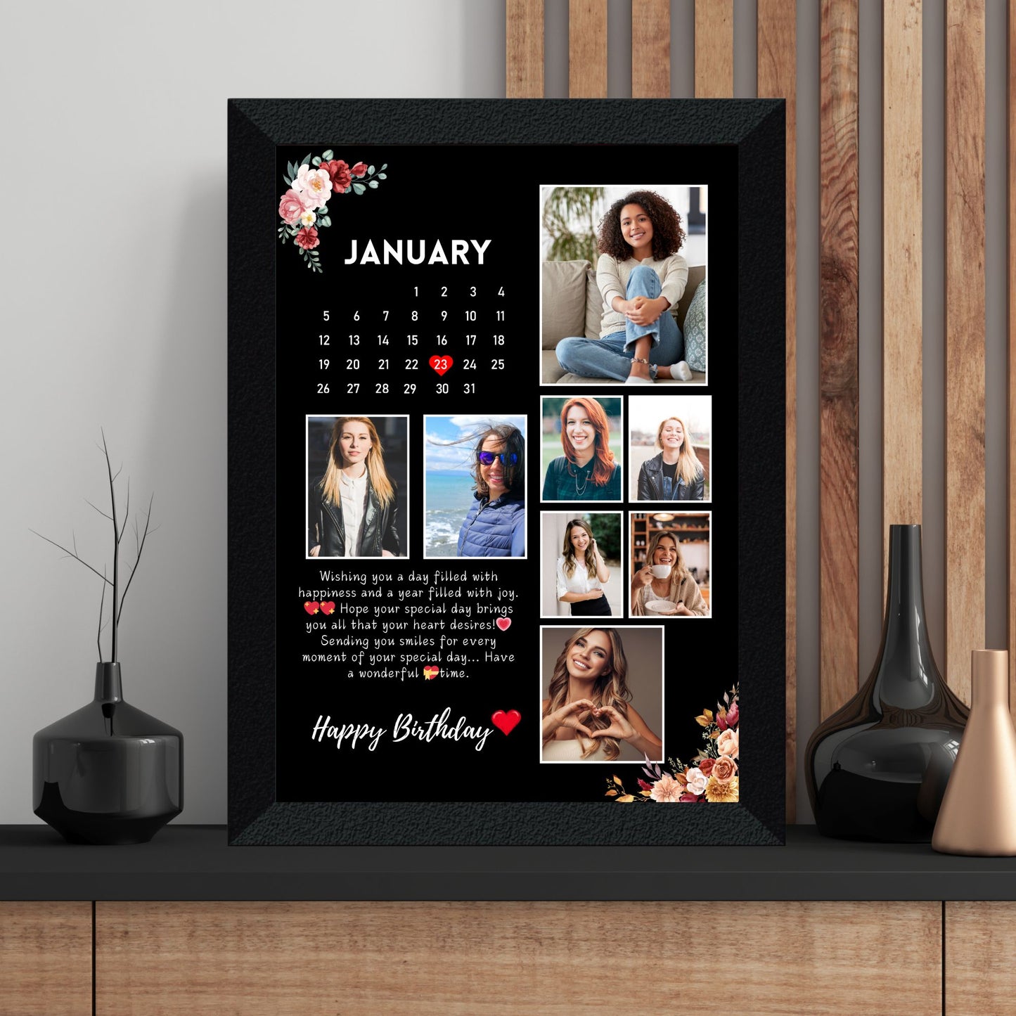 BirthdayCustomised Frame