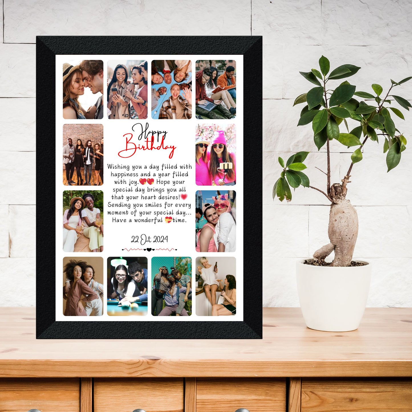 Birthday Collage Frame