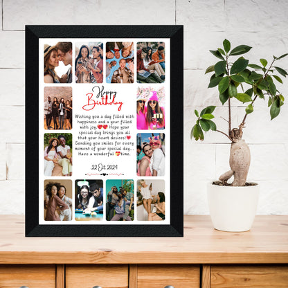 Birthday Collage Frame