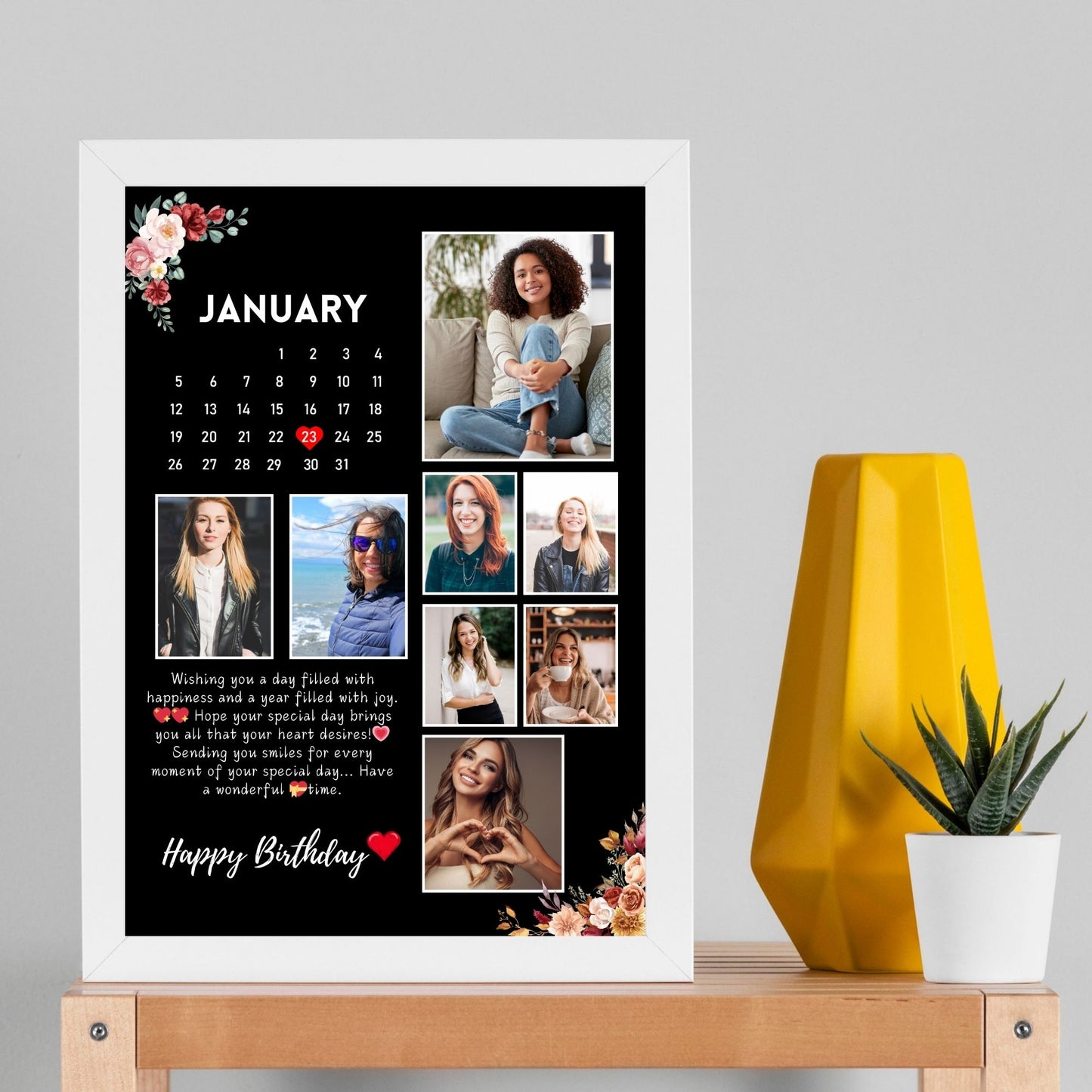 BirthdayCustomised Frame