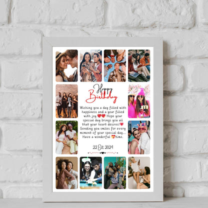 Birthday Collage Frame