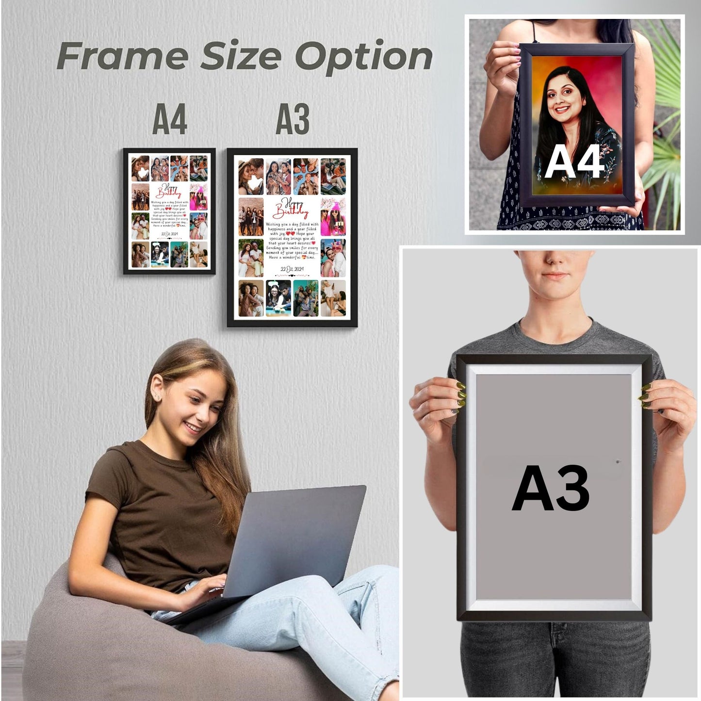 Birthday Collage Frame