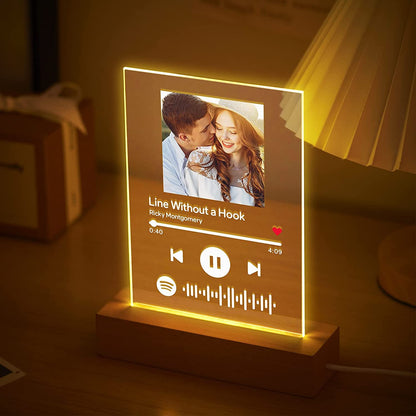 Personalized Spotify Photo Lamp