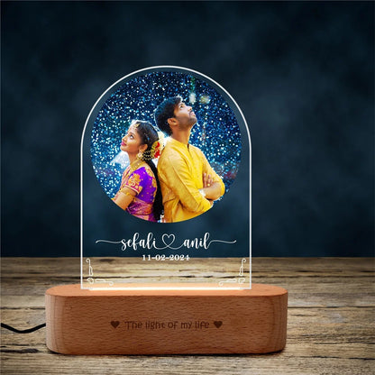 Full Moon Photo Lamp