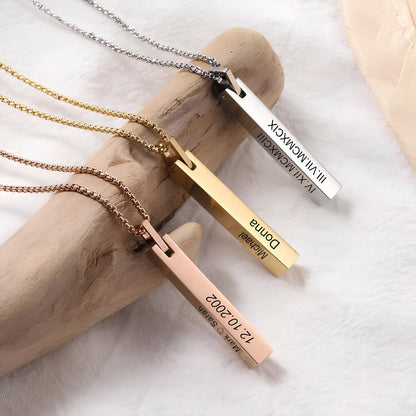 Personalized Cuboid Locket