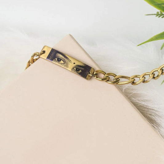 Photo(Eyes) Engraved Bracelet